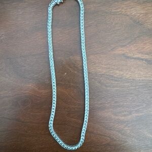 Dorsey square cut 16” tennis necklace.